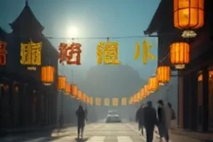 《空镜头练习》剧照:清晨窗外空无一人的街道