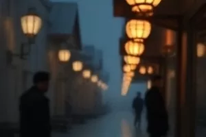 《第九级台阶》剧照:老楼里磨得发亮的石阶