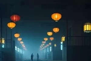 《榕树下的十七封信》剧照:老榕树下的木桌与信封